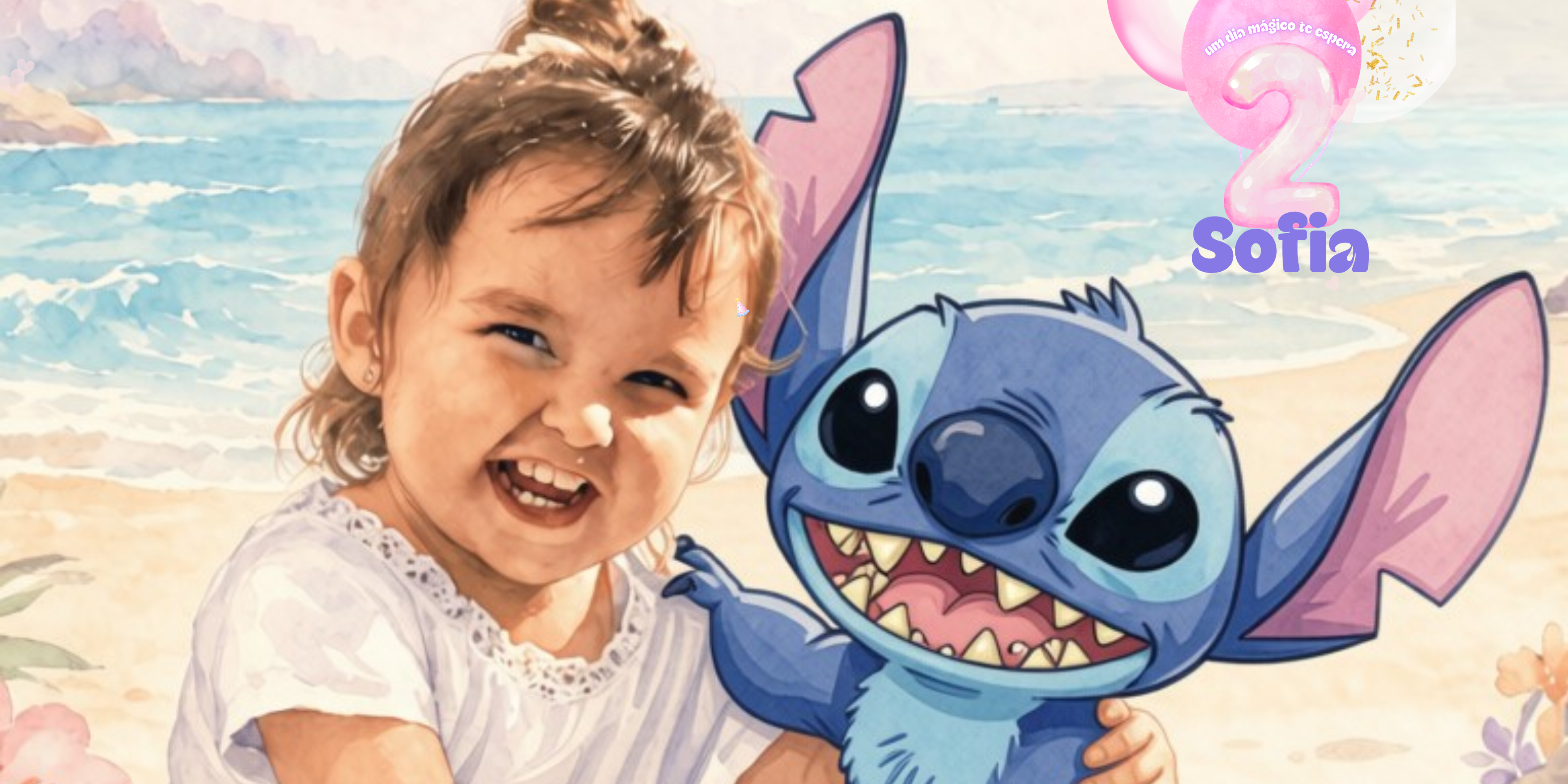 Sofia sorrindo